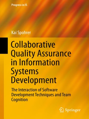 cover image of Collaborative Quality Assurance in Information Systems Development